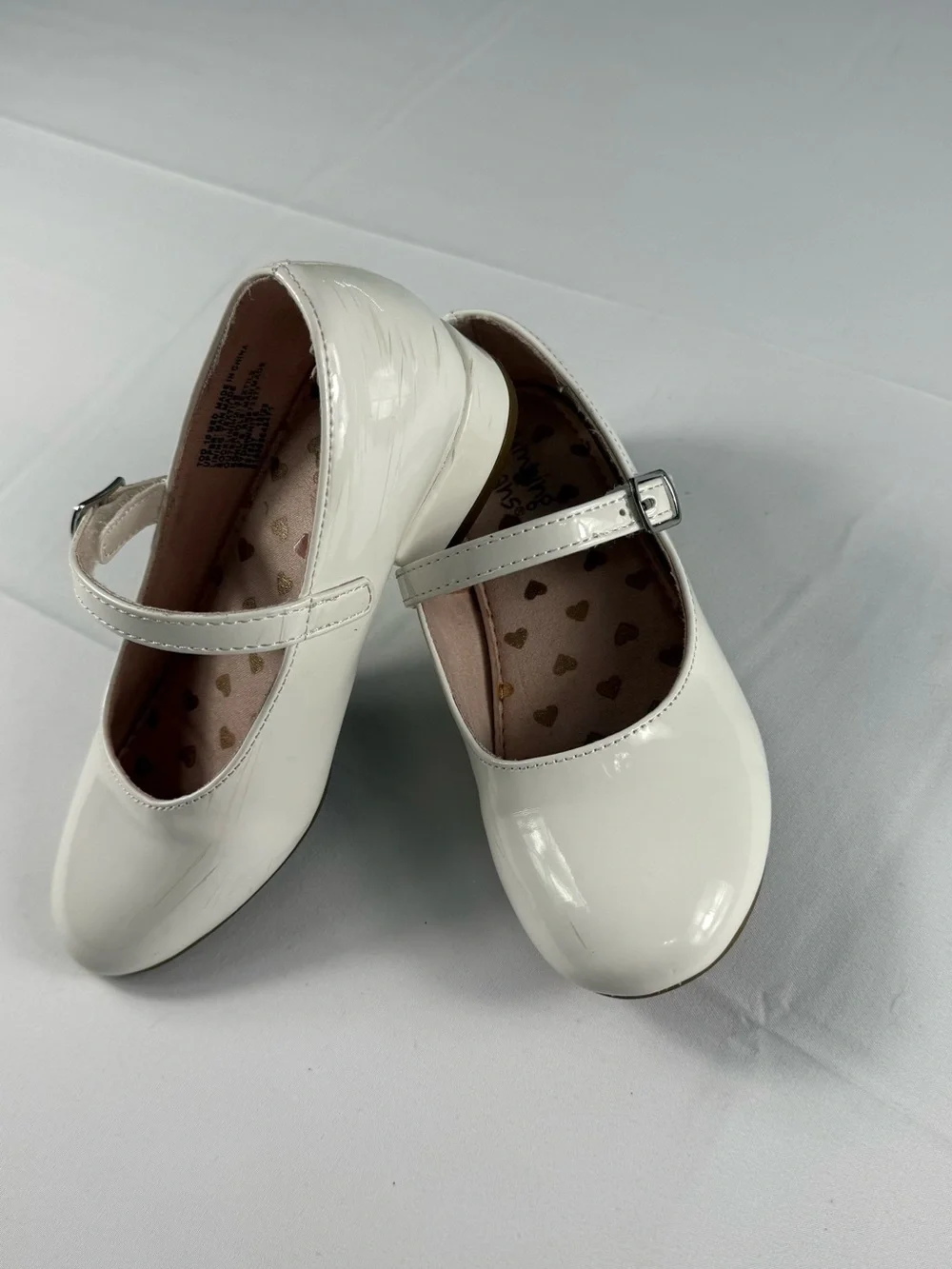 jumping beans White Patent Mary Jane Dress Shoes for Kids
